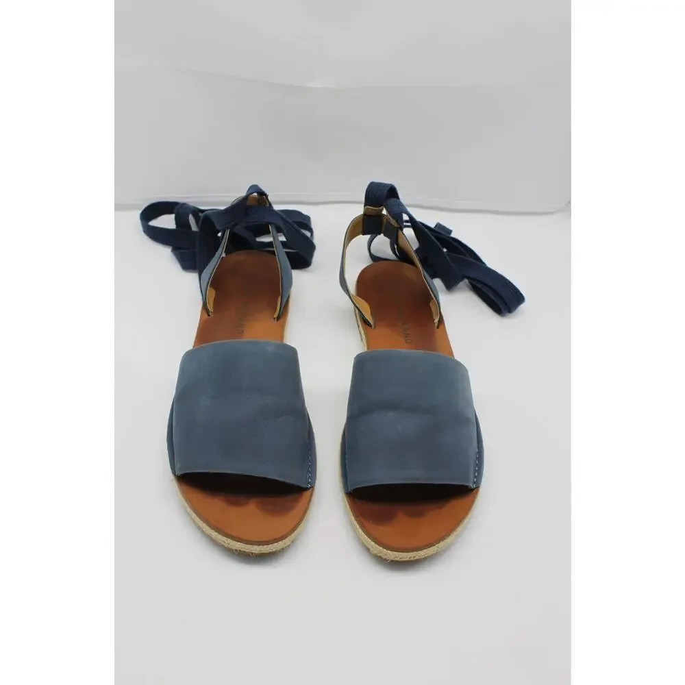 Lucky Brand‎ LK-Daytah Dark Chambray Blue Espadrille Sandals Shoes Size 9M